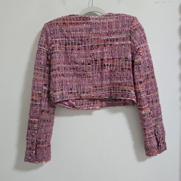 For love and lemons Dionne tweed skirt and blazer set size S - Picture 15 of 15